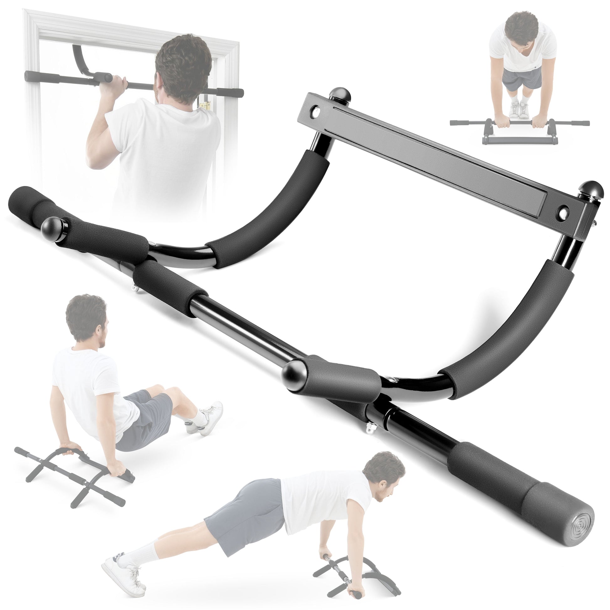 Doorway Pull-Up Bar – No Screws. Just Gains.