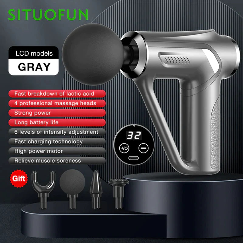 SituoFun Massage Gun – 32 Speed Deep Tissue Massager