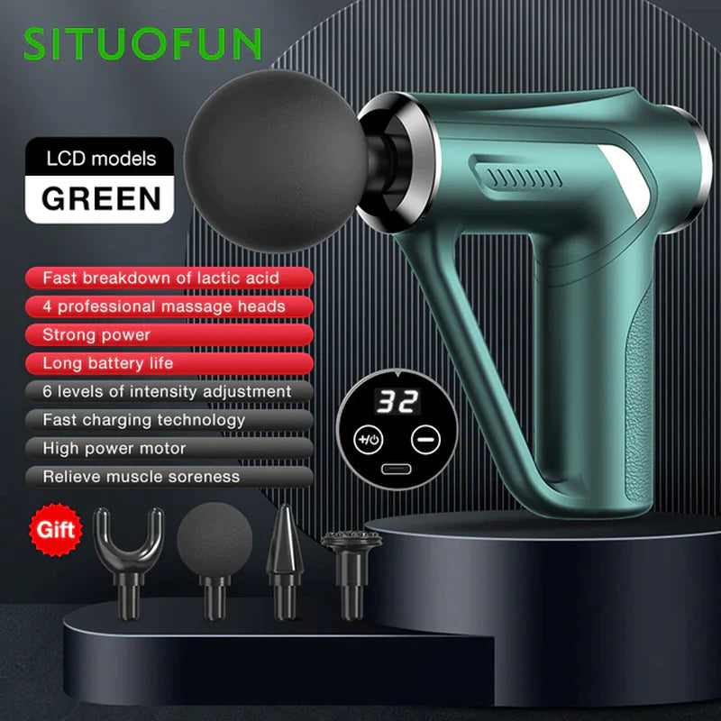 SituoFun Massage Gun – 32 Speed Deep Tissue Massager
