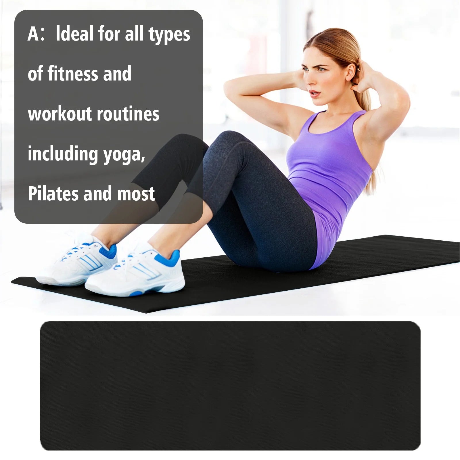 CoreVibe Warrior Mat – 4mm Grip for Real Training