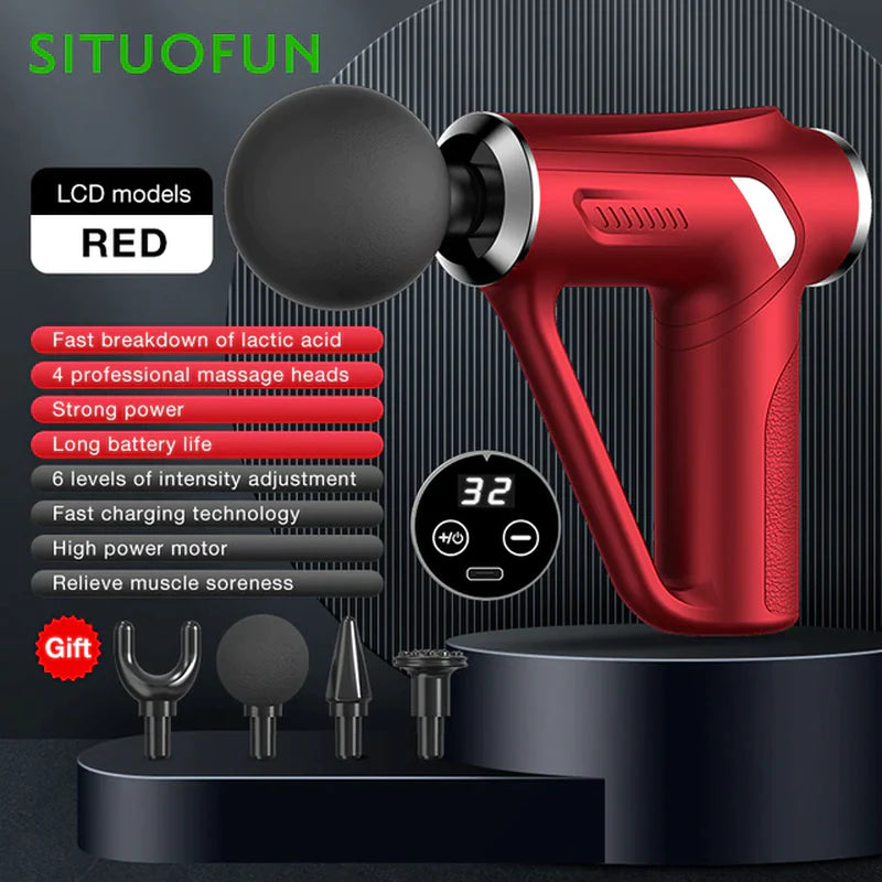 SituoFun Massage Gun – 32 Speed Deep Tissue Massager