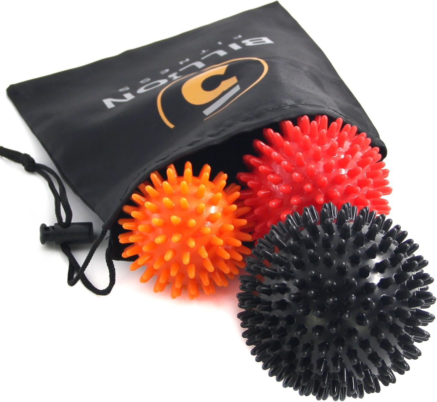 Spiky Massage Balls – 3-Pack (6cm, 7cm, 9cm)